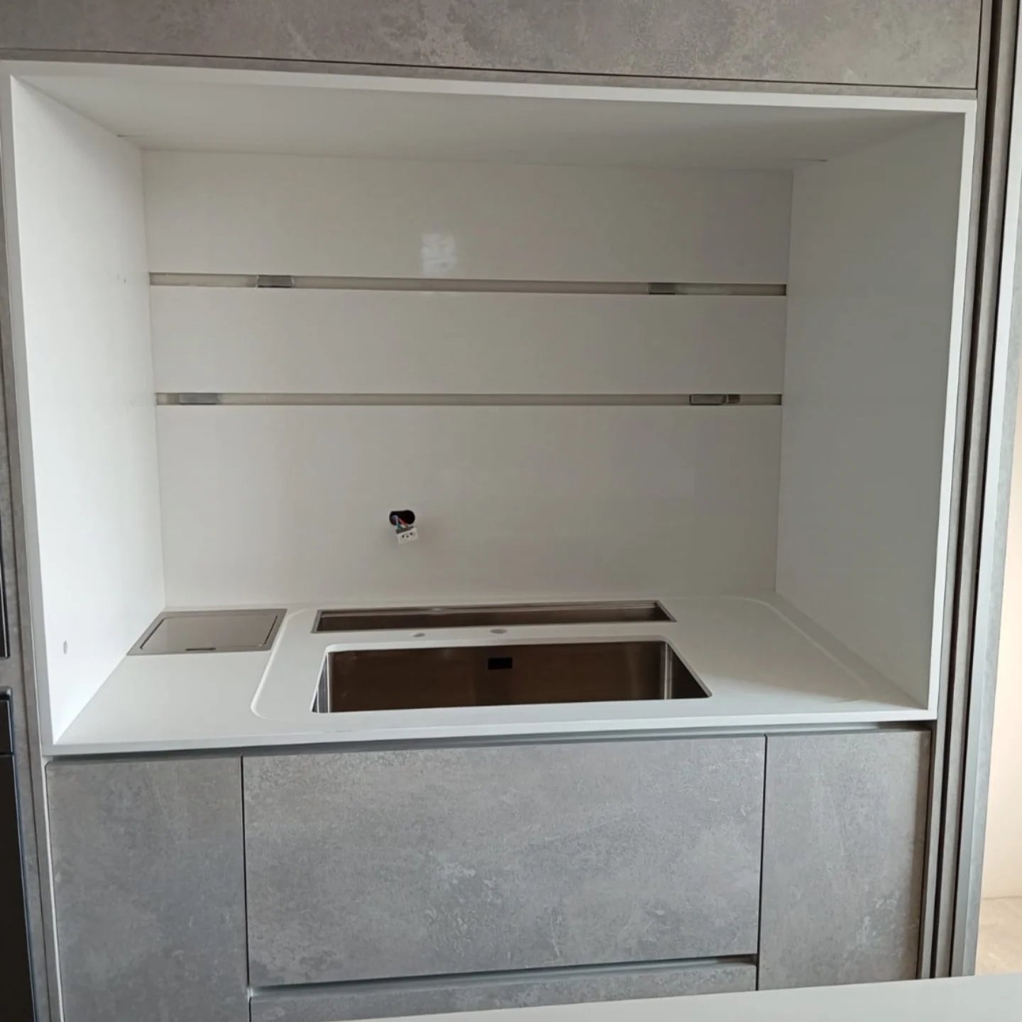 Bancada de Quartzo Branco